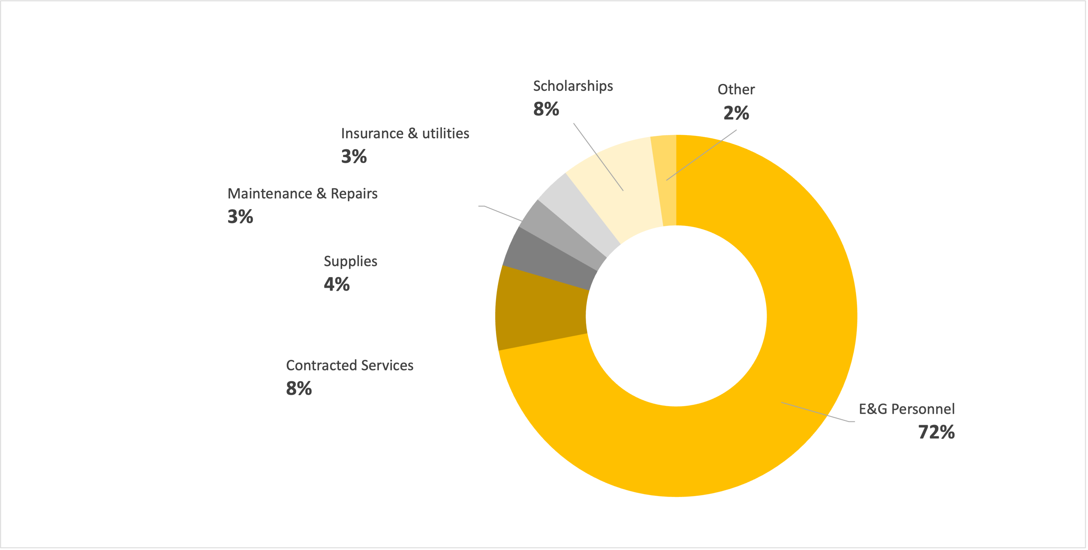 Expenses chart